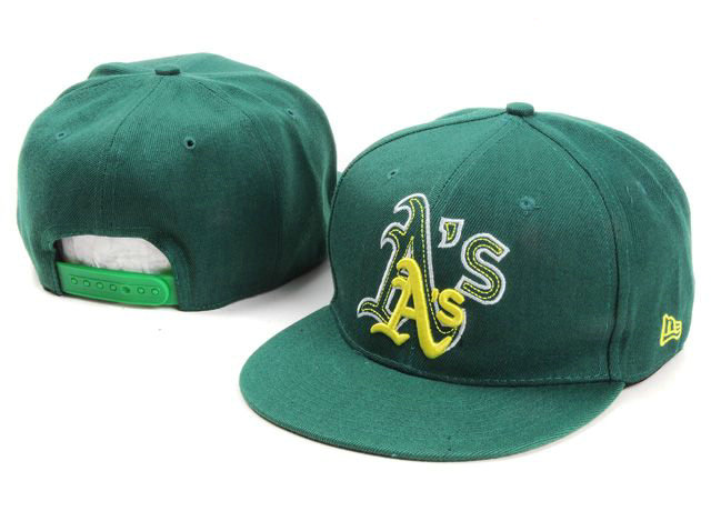 MLB Oakland Athletics Snapback Hat NU08